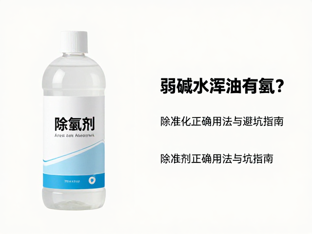 弱碱水浑浊有氯?除氯剂正确用法与避坑指南