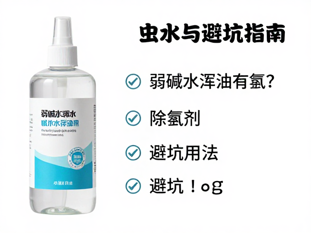 弱碱水浑浊有氯?除氯剂正确用法与避坑指南