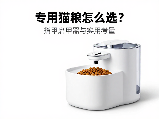专用猫粮怎么选?指甲剪磨甲器与自动饮水机选购指南