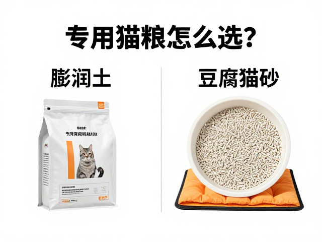 专用猫粮怎么选?膨润土与豆腐猫砂对比,搭配保暖垫养猫指南
