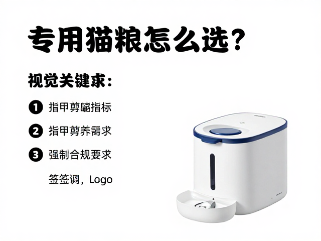 专用猫粮怎么选?指甲剪磨甲器与自动饮水机选购指南