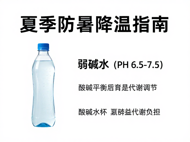 夏季防暑降温指南，弱碱水（PH 6.5-7.5）的健康益处