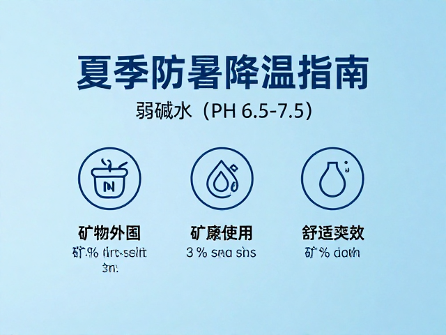 夏季防暑降温指南，弱碱水（PH 6.5-7.5）的健康益处