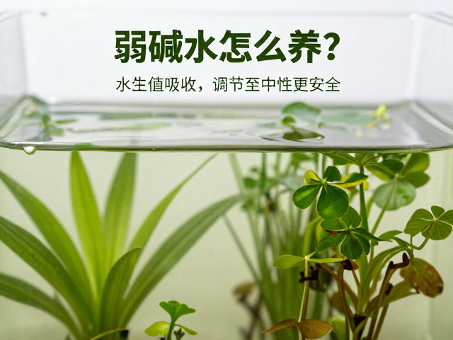弱碱水怎么养？利用水生植物吸收，调节至中性更安全