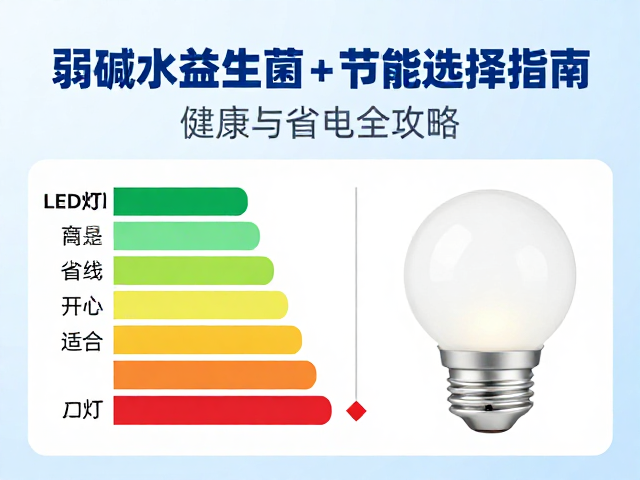 弱碱水益生菌与LED灯节能选择指南，健康与省电全攻略