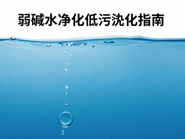 弱碱水净化低污染水体，实时数据记录与水质优化指南