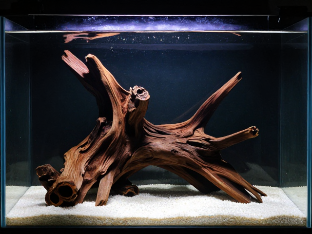 水族沉木造景指南，上层栖息与温差控制，打造完美生态