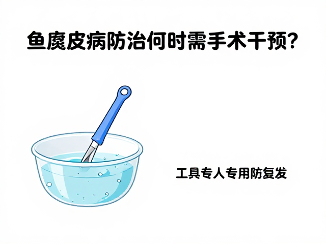 鱼腐皮病防治,何时需手术干预?工具专人专用防复发