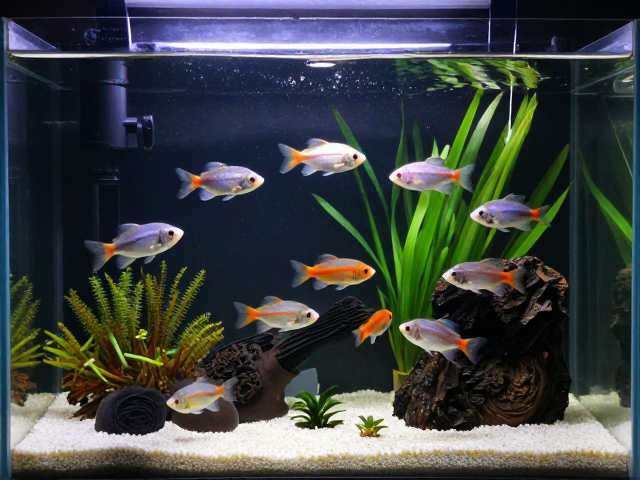 上层栖息鱼怎么养？提供遮蔽物，稳定水质，打造完美水族生态