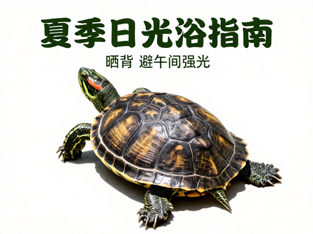 夏季乌龟防暑误区,晒背要避午间强光,科学日光浴指南