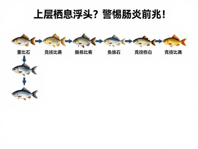 鱼上层栖息浮头？警惕肠炎前兆！竞技比赛流行病防治指南