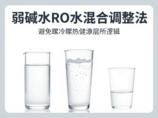 弱碱水RO水混合调整法，避免骤冷骤热，健康饮水新标准