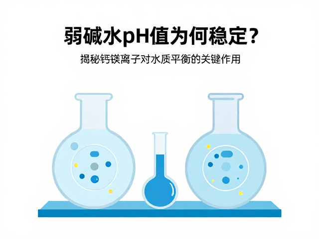 弱碱水pH值为何稳定？揭秘钙镁离子对水质平衡的关键作用