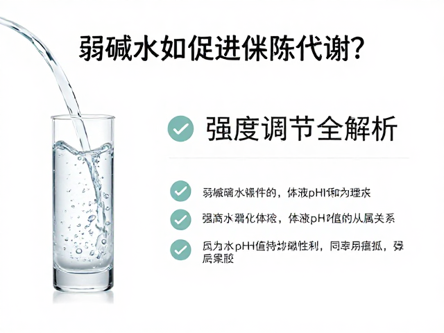 弱碱水如何促进新陈代谢？水流强度调节全解析