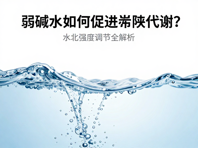 弱碱水如何促进新陈代谢?水流强度调节全解析