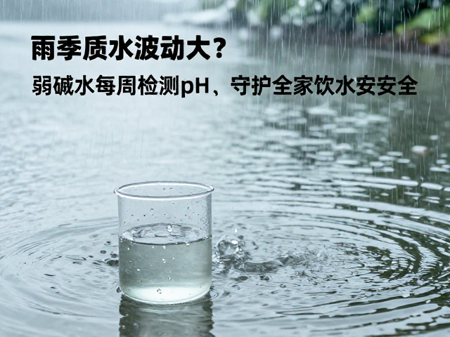 雨季水质波动大？弱碱水每周检测pH，守护全家饮水安全