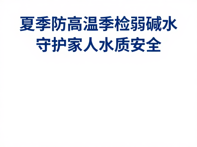 夏季防高温季检弱碱水，守护家人水质安全