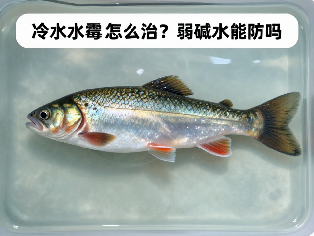 冷水鱼水霉病怎么治？弱碱水能防吗？水温调整关键