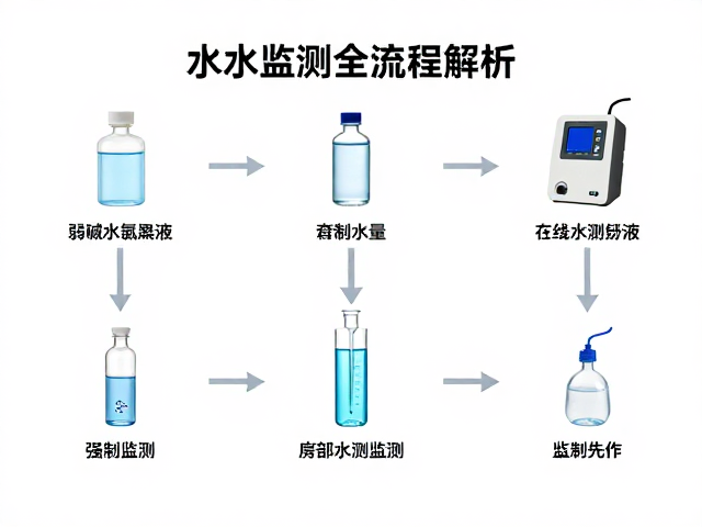 弱碱水氨氮测试液与在线监测仪，水质监测全流程解析