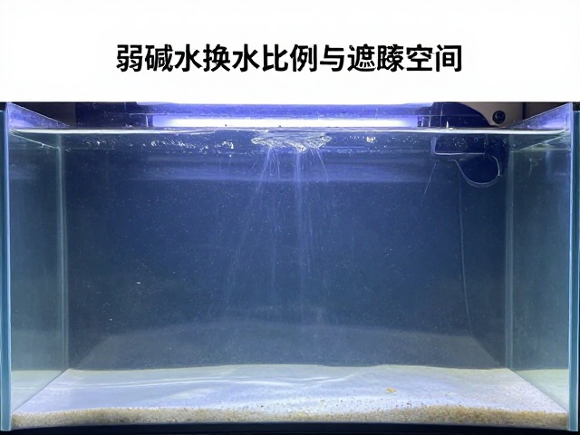 弱碱水换水比例与遮蔽空间,养鱼避光增色指南
