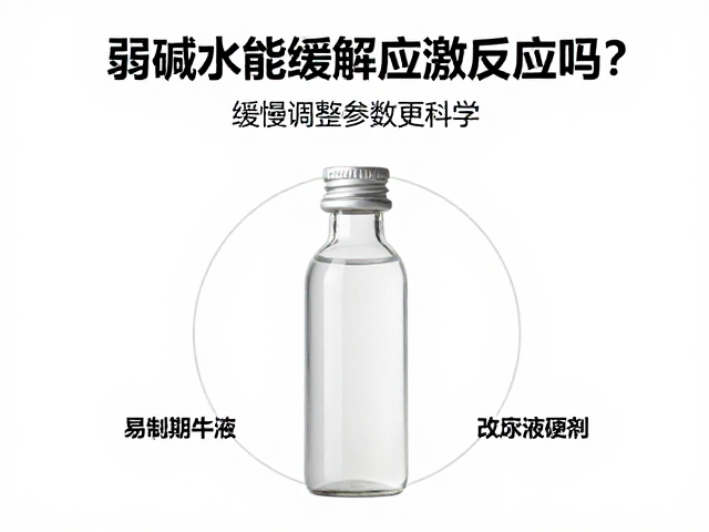 弱碱水能缓解应激反应吗？缓慢调整参数更科学