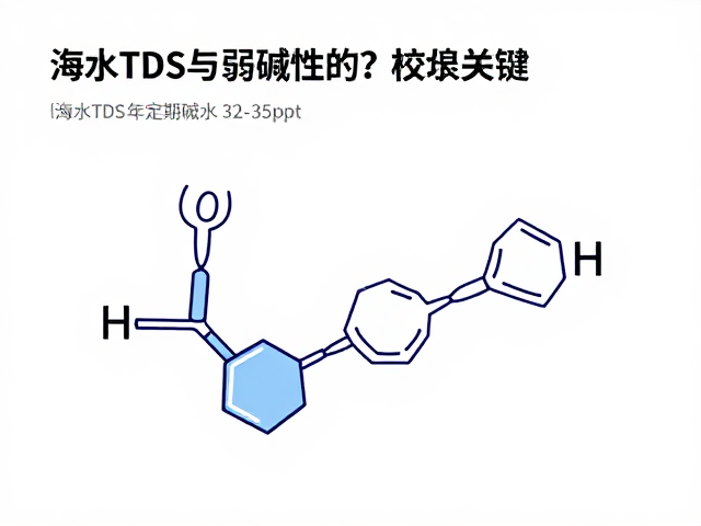 海水TDS 32-35ppt如何配弱碱水？定期校准是关键