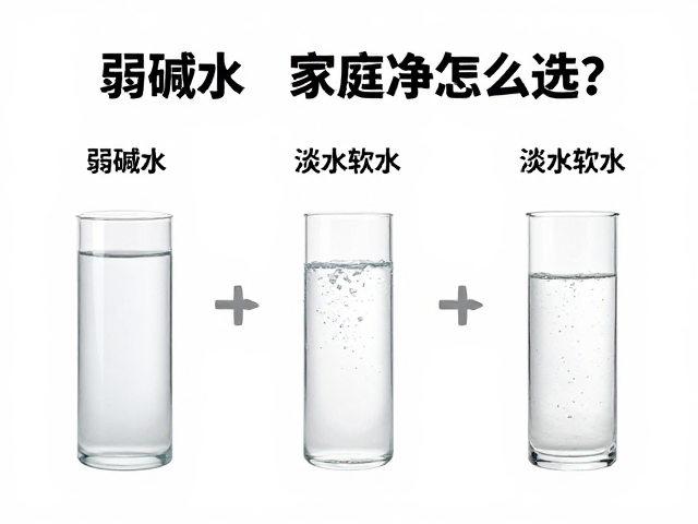 弱碱水，高溶氧，淡水软水，家庭净水怎么选？