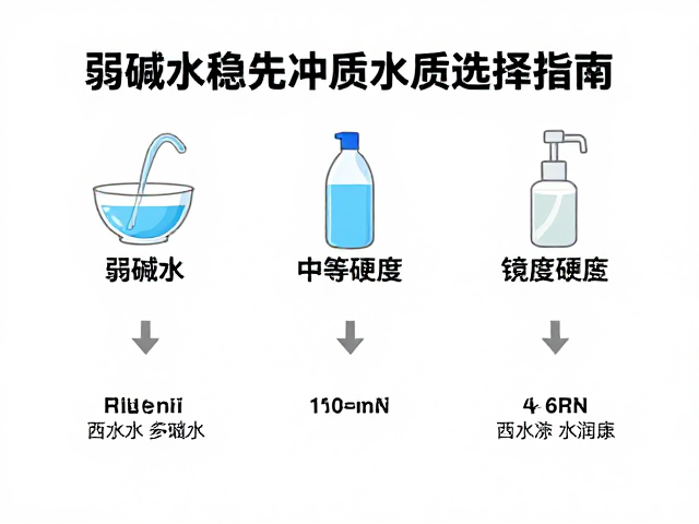 弱碱水稳定性优先，中等硬度水质选择指南