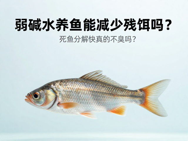 弱碱水养鱼能减少残饵吗？死鱼分解快真的不臭吗？
