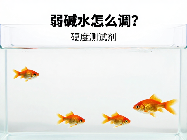 养鱼必看,弱碱水怎么调?硬度测试剂,每日观察鱼只状态