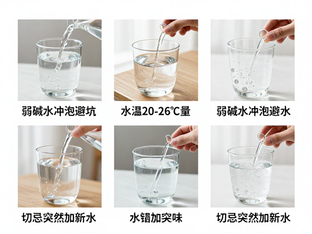 弱碱水冲泡避坑，水温20-26℃最佳，切忌突然加新水