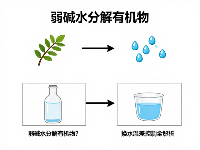弱碱水分解有机物？换水温差控制全解析