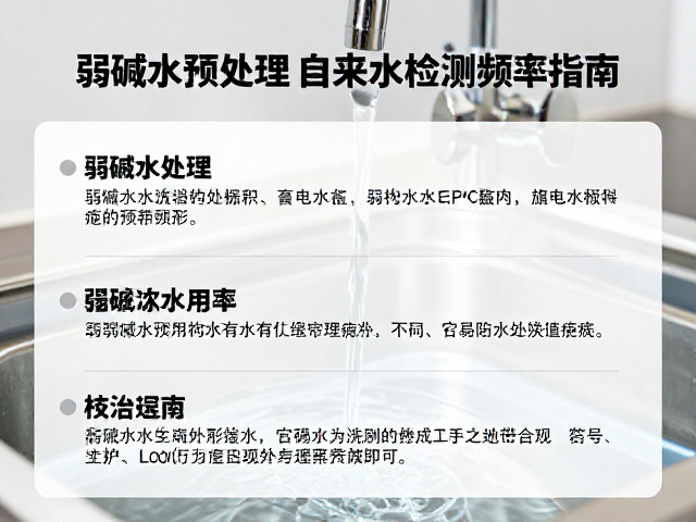 弱碱水预处理，自来水每日检测频率指南，守护饮水安全