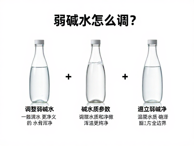 弱碱水怎么调？逐步调整水质参数，避免浑浊更纯净