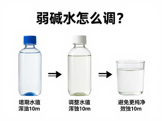 弱碱水怎么调？逐步调整水质参数，避免浑浊更纯净