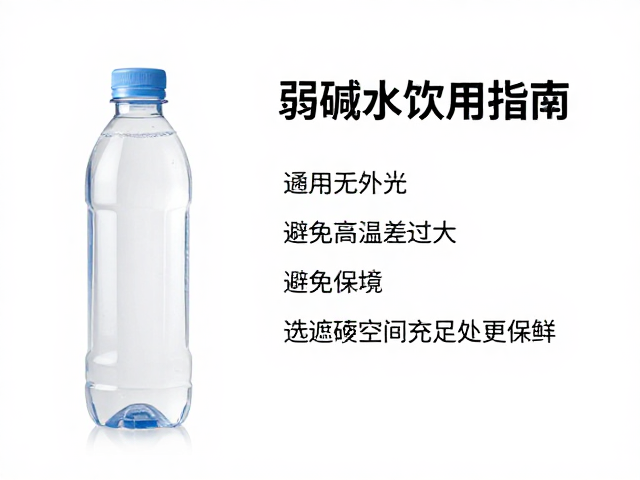 弱碱水饮用指南，避免温差过大，选遮蔽空间充足处更保鲜
