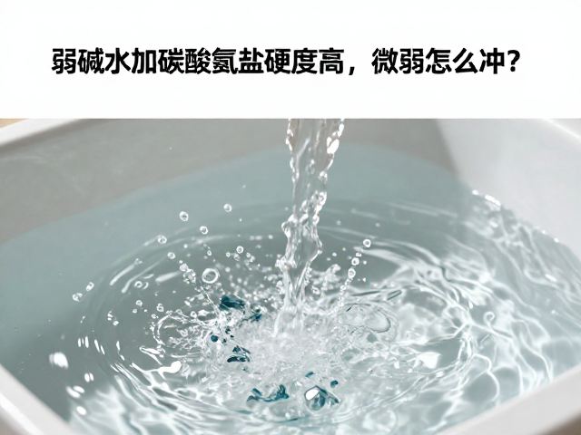 弱碱水加碳酸氢盐硬度高，微弱水流怎么冲？3步教你正确清洗