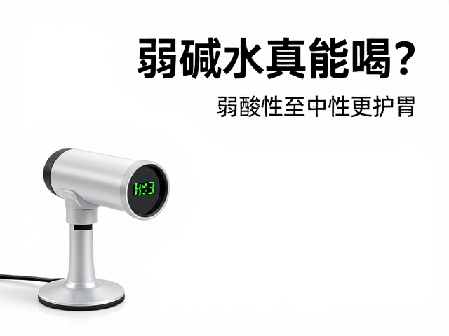 弱碱水真能喝？电子探头检测，弱酸性至中性更护胃