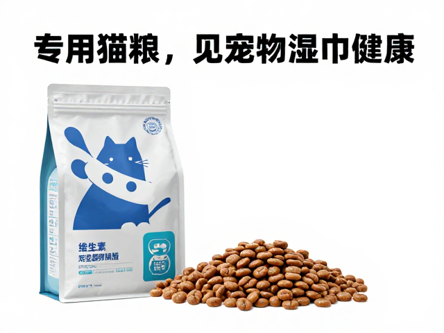 专用猫粮搭配维生素卵磷脂,选对宠物湿巾更健康