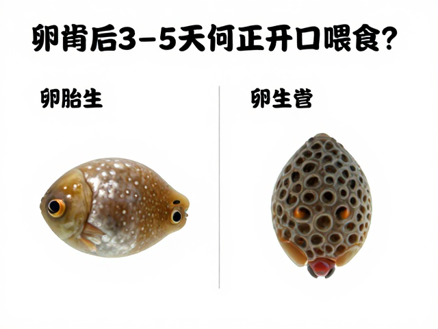 卵胎生与卵生鱼苗孵化后3-5天如何正确开口喂食?新手避坑指南