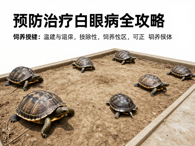 乌龟产卵场搭建与温控,纠正饲养误区,预防治疗白眼病全攻略