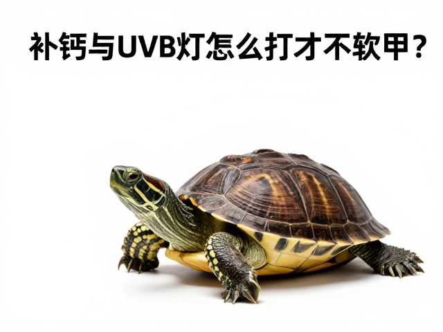 乌龟饲养误区,补钙与UVB灯怎么打才不软甲?
