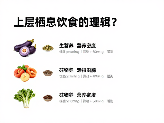 上层栖息怎么选？高营养密度，矿物质补充，打造宠物健康饮食