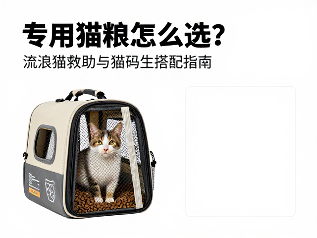 专用猫粮怎么选?流浪猫救助与猫包搭配指南