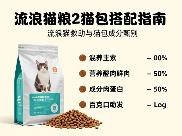 专用猫粮怎么选?流浪猫救助与猫包搭配指南