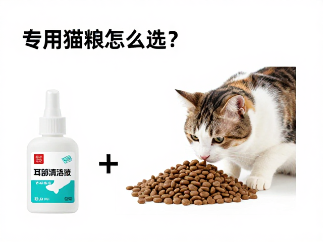 专用猫粮怎么选?主粮干湿搭配,耳部清洁液护理指南