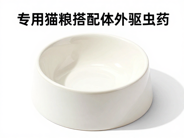 专用猫粮搭配体外驱虫药,选陶瓷猫碗更卫生安全