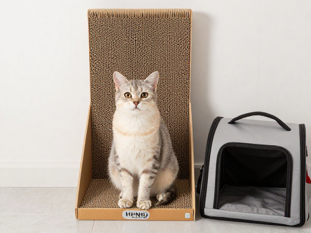 专用猫粮搭配瓦楞纸猫抓板与宠物背包,打造猫咪舒适生活指南