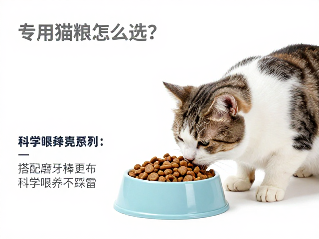 专用猫粮怎么选?搭配磨牙棒与悬浮碗,科学喂养不踩雷