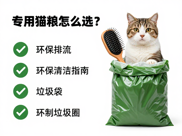 专用猫粮怎么选?针梳排梳清洁指南,环保垃圾袋推荐